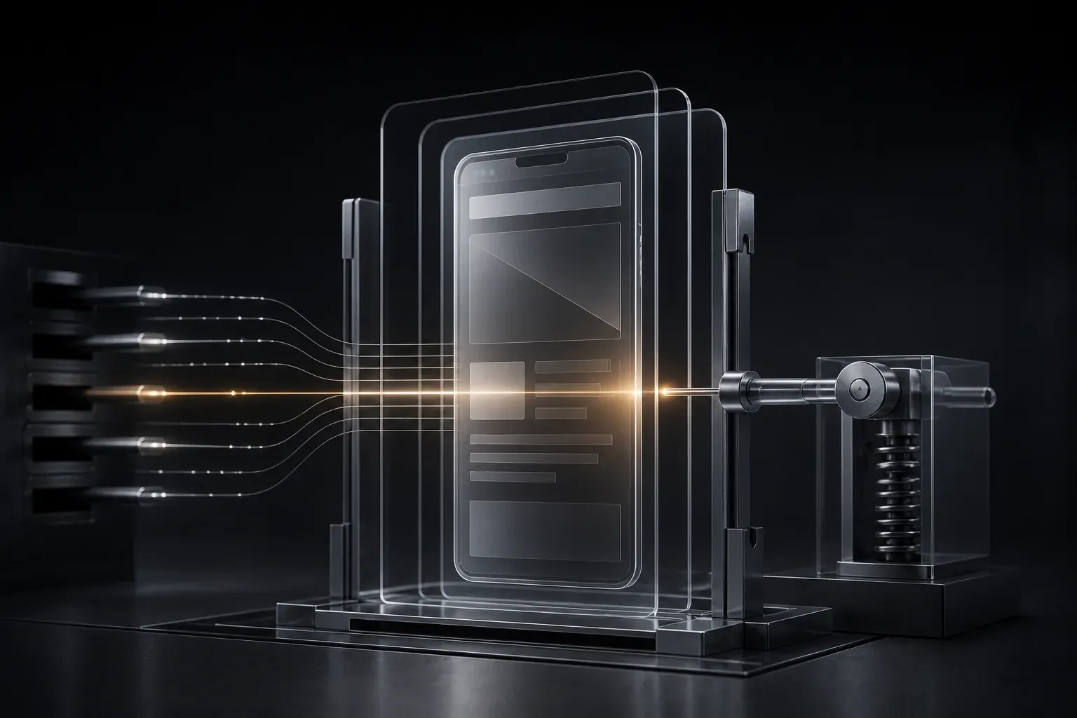 A mobile website passing through performance and stability testing